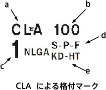 CLAによる格付マーク