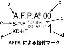 AFPAによる格付マーク