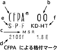 CFPAによる格付マーク